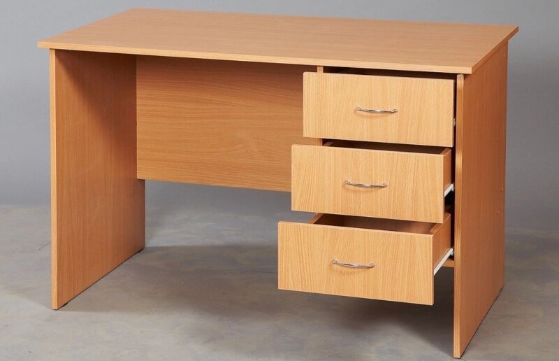 Стол письменный однотумбовый (3 ящика) 1200 мм