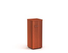 Шкаф стеллаж низкий узкий закрытый
